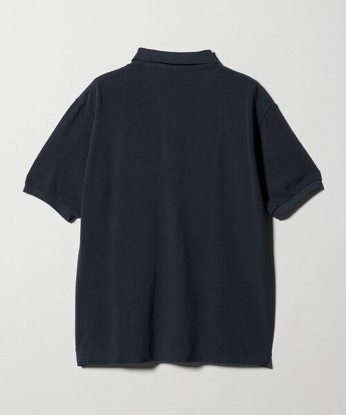 SCYE BASICS(サイベーシックス)の「<SCYE BASICS>ピケ ポロシャツ(ポロシャツ・メンズ・ワイン/ホワイト/ダークグレー・38/40)」の4枚目の写真