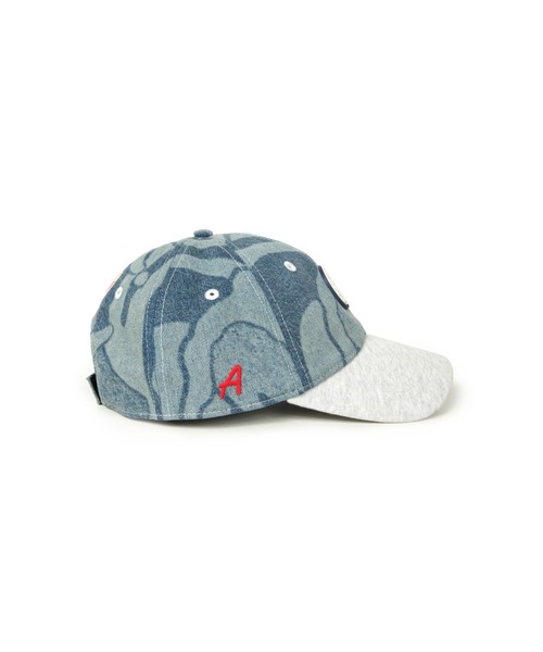 AAPE BY A BATHING APE（エーエイプバイアベイシングエイプ）の「AAPE MAIN CAP（キャップ・メンズ・ブルー系その他2・FREE）」の2枚目の写真