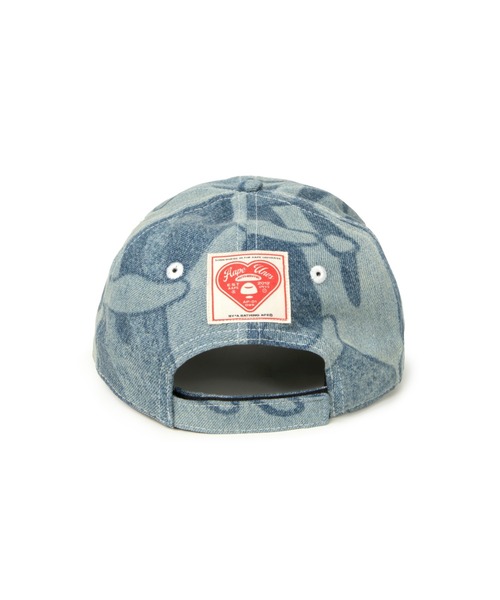 AAPE BY A BATHING APE（エーエイプバイアベイシングエイプ）の「AAPE MAIN CAP（キャップ・メンズ・ブルー系その他2・FREE）」の3枚目の写真