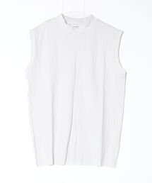 quadro | スーピマ接結ニットノースリーブハイネック(Tシャツ/カットソー)