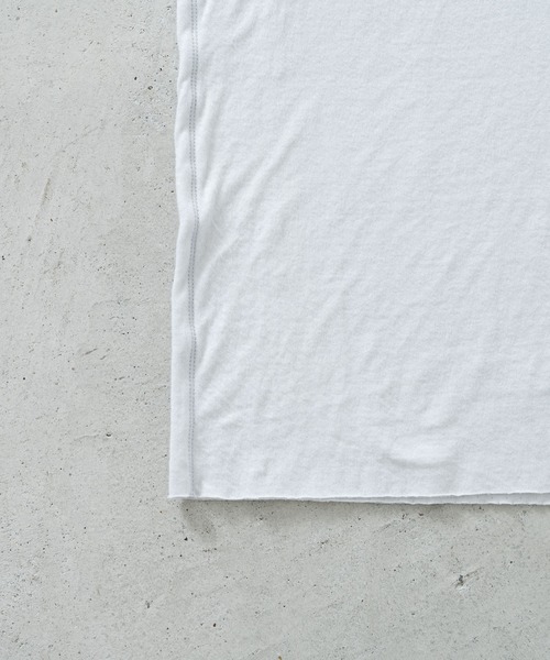 quadro(クオドロ)の「スーピマ接結ニットノースリーブハイネック(Tシャツ/カットソー・レディース・サンドベージュ/ダークネイビー/ブルーグレー・FREE)」の10枚目の写真