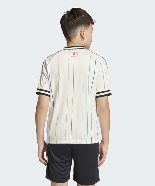 adidas(アディダス)の「キッズ アディダス サッカー日本代表 2026 アウェイ レプリカ ユニフォーム / ジャージ / アディダス adidas(ジャージ・キッズ・ホワイト・130/140/150/160)」の12枚目の写真
