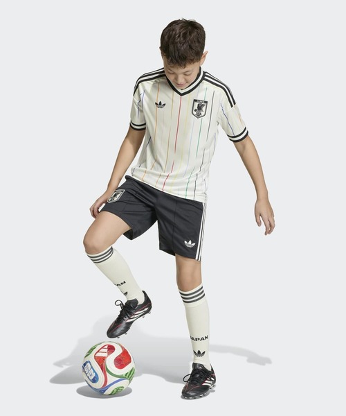 adidas(アディダス)の「キッズ アディダス サッカー日本代表 2026 アウェイ レプリカ ユニフォーム / ジャージ / アディダス adidas(ジャージ・キッズ・ホワイト・130/140/150/160)」の15枚目の写真