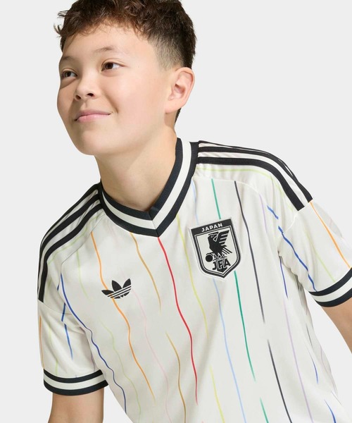 日体大 サッカー部 ウェア シャツ ジャージ ユニフォーム キッズ アディダス サッカー日本代表 2026 アウェイ レプリカ