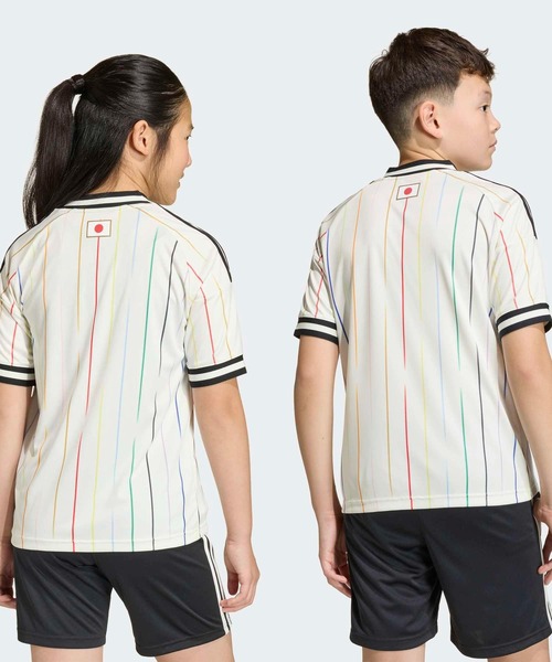 adidas(アディダス)の「キッズ アディダス サッカー日本代表 2026 アウェイ レプリカ ユニフォーム / ジャージ / アディダス adidas(ジャージ・キッズ・ホワイト・130/140/150/160)」の10枚目の写真