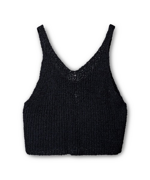 OSMOSIS(オズモーシス)の「2WAYリブニットビスチェ(ベスト・レディース・アイボリー/ブラック/グレー・ONE SIZE)」の13枚目の写真