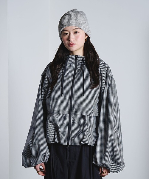 ROSE BUD（ローズバッド）の「ROSE BUD BEANIE（ニットキャップ/ビーニー・レディース・ピンク/ブラック/ベージュ/グレー・ONE SIZE）」の8枚目の写真