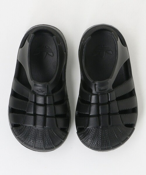 adidas Originals（アディダスオリジナルス）の「＜adidas Originals＞SST サンダル / キッズ 14cm-16cm（サンダル・キッズ・ブラック・16cm/14cm/15cm）」の3枚目の写真
