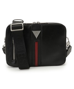 【ブラック(BLA)】GUESS/(M)TORINO Camera Bag Double Zip ショルダーバッグ カメラバッグ TORINO Double Zip Camera Bag ショルダーバッグ カメラバッグ | GUESS