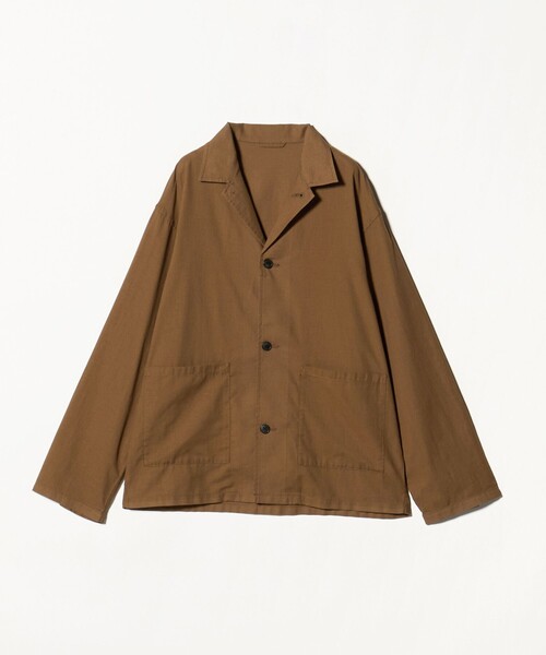 green label relaxing（グリーンレーベルリラクシング）の「BREEZY メッシュ カバーオール ジャケット -通気性-（カバーオール・メンズ・モカ/ネイビー・L/XL/M/S）」の8枚目の写真