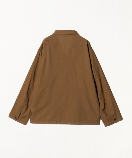 green label relaxing（グリーンレーベルリラクシング）の「BREEZY メッシュ カバーオール ジャケット -通気性-（カバーオール・メンズ・モカ/ネイビー・L/XL/M/S）」の9枚目の写真