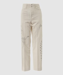 パンツ TANAKA TRAINING PANTS WHITE GROSGRAIN TANAKA / タナカ】TRAINING PANTS BLACK GROSGRAIN（カーゴパンツ