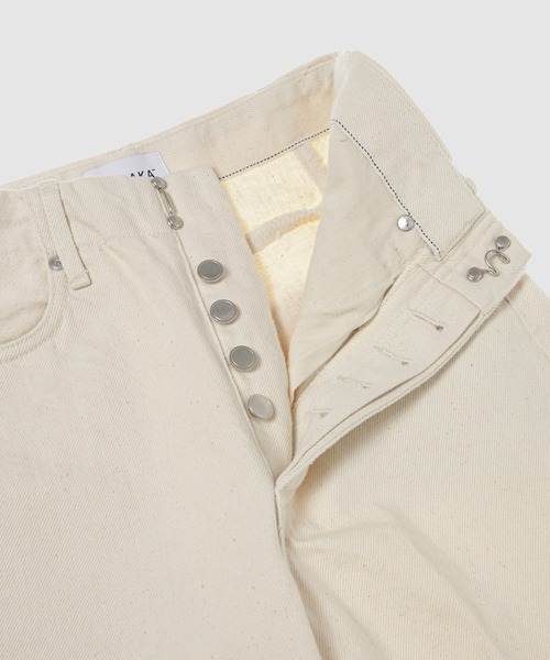 TANAKA(タナカ)の「THE JEAN TROUSERS(デニムパンツ・レディース・ホワイト・25/26)」の7枚目の写真