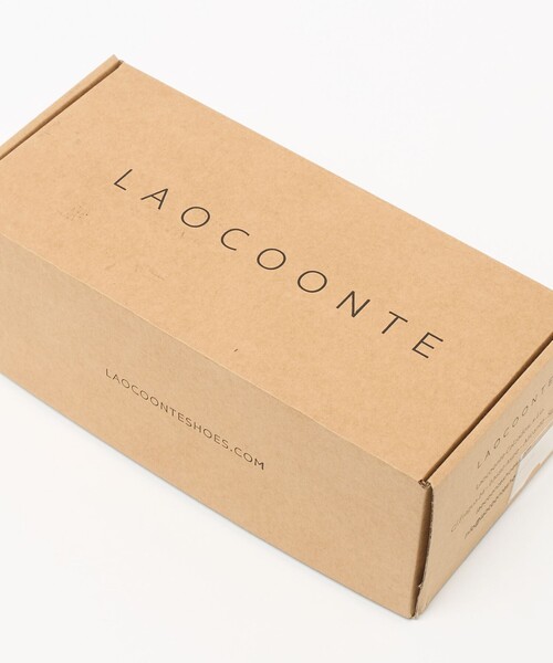 LAOCOONTE(ラオコンテ)の「<LAOCOONTE>ステッチ ストラップ サンダル< Select by EMMEL REFINES >(サンダル・レディース・モカ/ブラック・37/38)」の7枚目の写真