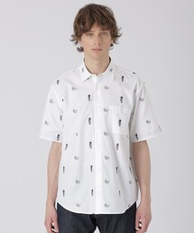 クレストブリッジ◇ビッグスケールクレストブリッジチェックサッカーシャツ BLACK LABEL CRESTBRIDGE（ブラックレーベル・クレストブリッジ）の