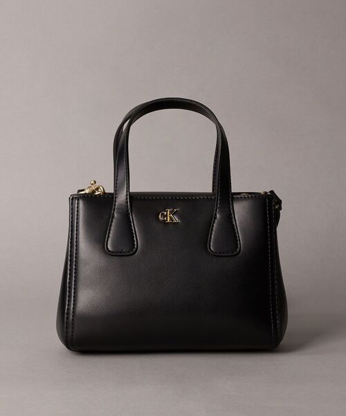 Calvin Klein(カルバン・クライン)の「トートバッグ - ミニクロスボディトートバッグ(トートバッグ・レディース・ブラック・FREE)」の1枚目の写真