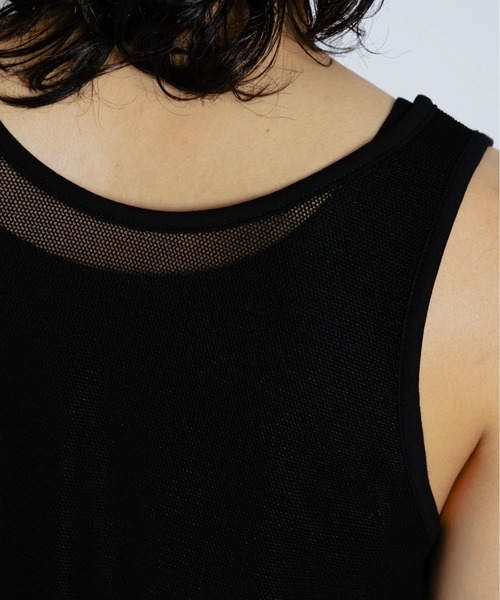 THE BOLDMAN(ザ ボールドマン)の「Mesh Tank Top / メッシュタンクトップ(タンクトップ・メンズ・ホワイト/ブラック・MEDIUM/LARGE)」の15枚目の写真