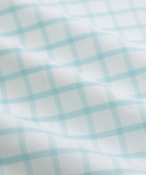 BROOKS BROTHERS(ブルックスブラザーズ)の「ストレッチオックスフォード GFロゴ シーズナルパターン ショートスリーブカジュアルシャツ Regular Fit(シャツ/ブラウス・メンズ・ストライプ/ライトグリーン/ブルー・LARGE/MEDIUM/X-LARGE/SMALL)」の5枚目の写真