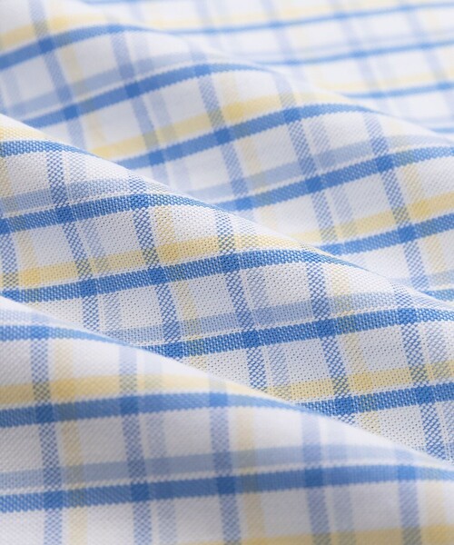 BROOKS BROTHERS(ブルックスブラザーズ)の「ストレッチオックスフォード GFロゴ シーズナルパターン ショートスリーブカジュアルシャツ Regular Fit(シャツ/ブラウス・メンズ・ストライプ/ライトグリーン/ブルー・LARGE/MEDIUM/X-LARGE/SMALL)」の7枚目の写真
