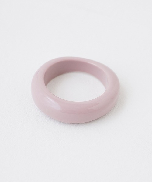 BABYLONE(バビロン)の「【mabel】アクリルバングル(バングル/リストバンド・レディース・オフホワイト/ブラウン/ピンク・FREE)」の12枚目の写真