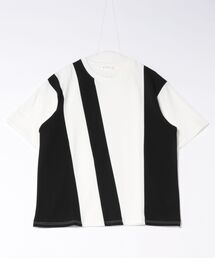 8(eight) | 梨地アソート切替Tシャツ(Tシャツ/カットソー)