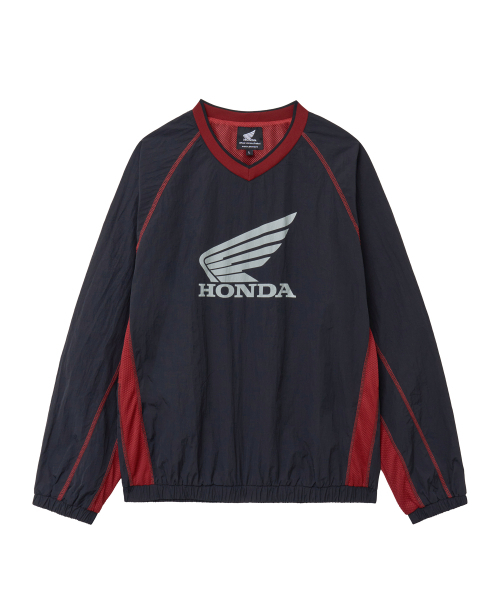 PHYPS MOTORCYCLE(フィップスモーターサイクル)の「Nylon Mesh Block Long Sleeve Black(Tシャツ/カットソー・レディース・その他・X-LARGE/SMALL/MEDIUM/LARGE)」の1枚目の写真