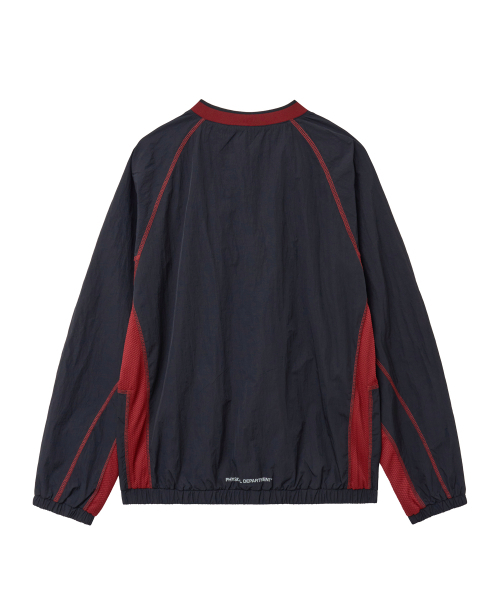 PHYPS MOTORCYCLE(フィップスモーターサイクル)の「Nylon Mesh Block Long Sleeve Black(Tシャツ/カットソー・レディース・その他・X-LARGE/SMALL/MEDIUM/LARGE)」の2枚目の写真