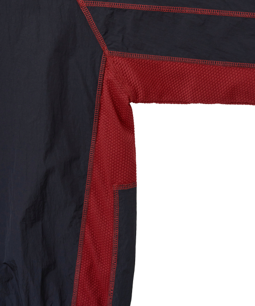 PHYPS MOTORCYCLE(フィップスモーターサイクル)の「Nylon Mesh Block Long Sleeve Black(Tシャツ/カットソー・レディース・その他・X-LARGE/SMALL/MEDIUM/LARGE)」の5枚目の写真
