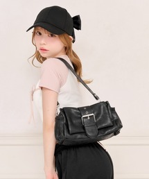 【apres jour×ARIAZ】バックルベルト付き2wayショルダーバッグ