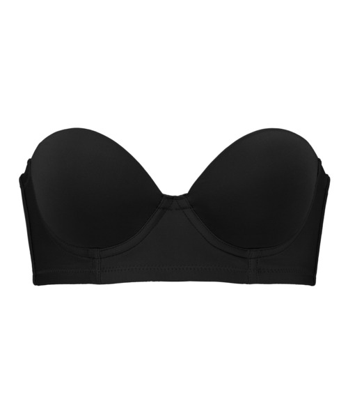 BRADELIS NEWYORK(ブラデリスニューヨーク)の「モールドストラップレスブラ ブラデリス 補正下着 補整 チューブトップブラ ベアトップブラ(ブラジャー・レディース・モカ/ブラック・C65/F80/D65/C75/C70/F75/F70/F65/E80/E75/E70/E65/D80/D75/D70)」の19枚目の写真