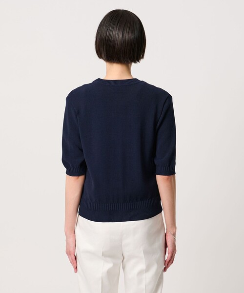 UNITED ARROWS(ユナイテッドアローズ)の「クルーネック ベーシック カーディガン ‐ウォッシャブル‐(カーディガン/ボレロ・レディース・ナチュラル/ネイビー/ケリーグリーン・FREE)」の14枚目の写真