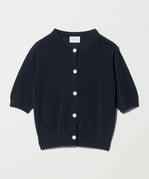 UNITED ARROWS(ユナイテッドアローズ)の「クルーネック ベーシック カーディガン ‐ウォッシャブル‐(カーディガン/ボレロ・レディース・ナチュラル/ネイビー/ケリーグリーン・FREE)」の22枚目の写真