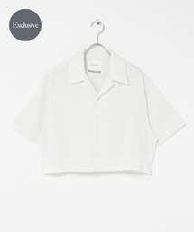 THE GOODLAND MARKET | 『別注』MIDIUMISOLID×THE GOODLAND MARKET　LINEN open-collar shirts(シャツ/ブラウス)