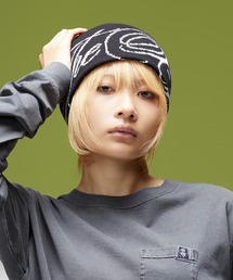 X-girl | THE X-GIRL SCRIPT LOGO JACQUARD BEANIE(ニットキャップ/ビーニー)