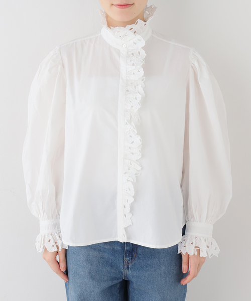 Feeka/フィーカ LOUISON レースブラウス 6CHE0104（シャツ/ブラウス