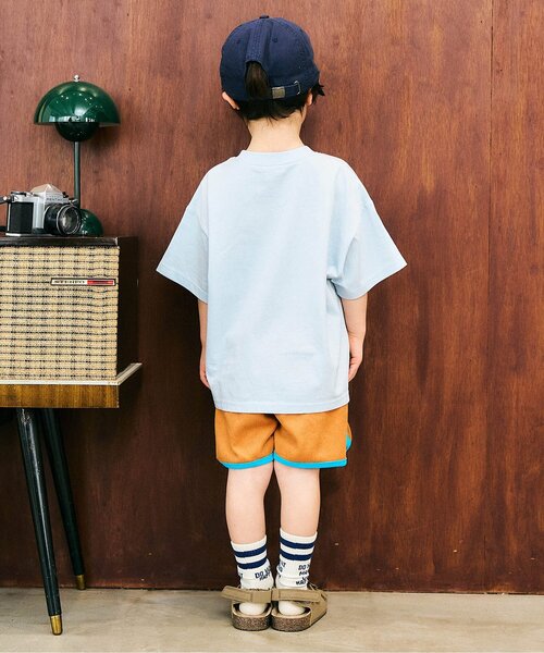 apres les cours(アプレレクール)の「パイルハーフパンツ(その他パンツ・キッズ・キャメル/ピンク/サックスブルー・80/90/100/110/120/130)」の10枚目の写真