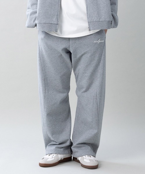 EGO TRIPPING(エゴトリッピング)の「mp15102- EGO×PROPA 3D-SWEATPANTS スウェットパンツ(P26705)(スウェットパンツ・メンズ・杢グレー・29/31/33)」の2枚目の写真