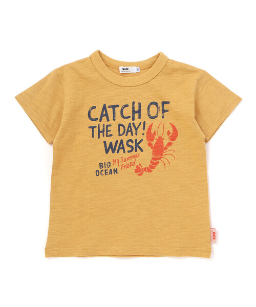 WASK(ワスク)の「ロブスタープリント Tシャツ(90~160cm)(Tシャツ/カットソー・キッズ・オフホワイト・140cm/150cm/160cm)」の9枚目の写真