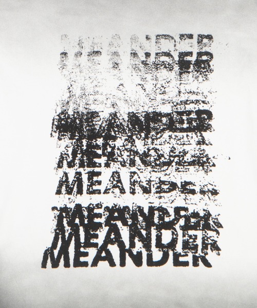 Figments（フィグメンツ）の「MEANDERフェードT（Tシャツ/カットソー・レディース・ブラック/ホワイト・FREE）」の13枚目の写真