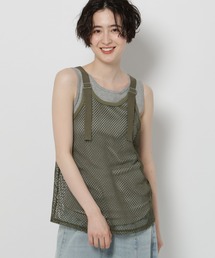 サス付きメッシュタンクトップ