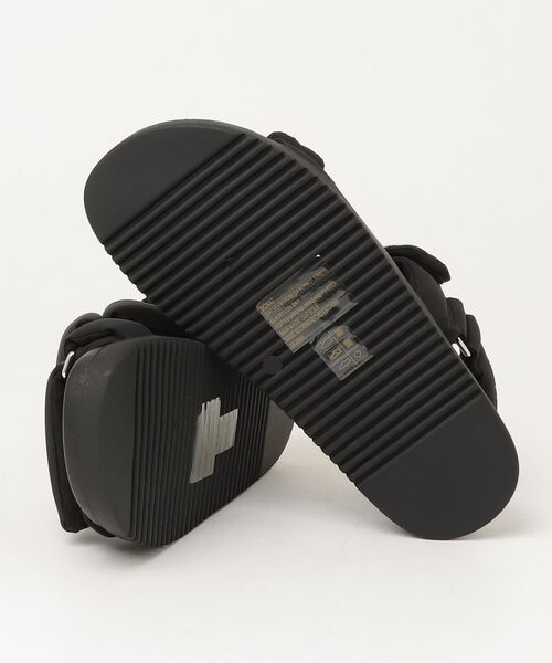 STEVE MADDEN(スティーブマデン)の「STEVE MADDEN スティーブマデン パデッドダブルベルトサンダル MONAT-XS 0772(サンダル・レディース・ホワイト系その他/ブラック・23.5cm/24.0cm/24.5cm/23.0cm)」の3枚目の写真