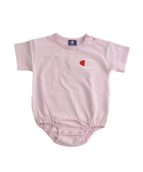 Champion(チャンピオン)の「【5/22(金)発売】Champion チャンピオン 半袖ダルマロンパース(ロンパース・キッズ・ネイビー/ピンク/パープル/グリーン/レッド・70-80cm)」の22枚目の写真