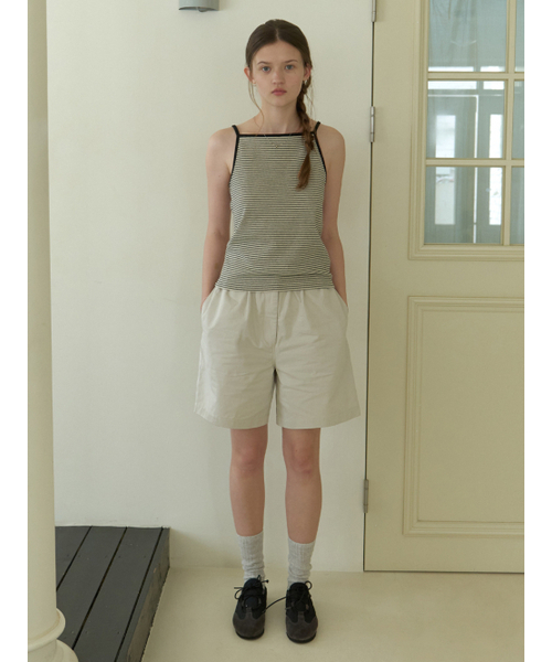 THEMITTEN(ザ・ミトン)の「Grin stripe sleeveless (oatmeal)(Tシャツ/カットソー・レディース・その他・FREE)」の3枚目の写真