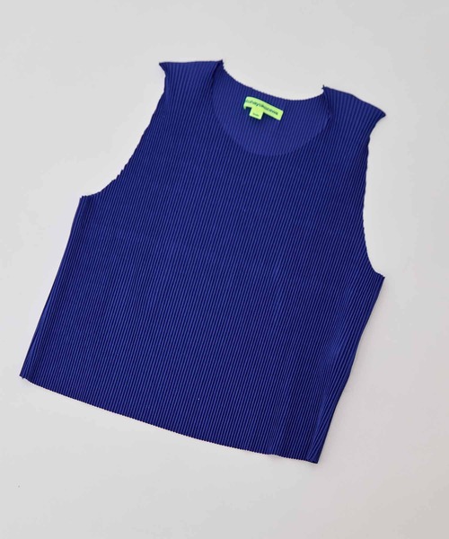 kotohayokozawa(コトハヨコザワ)の「【kotohayokozawa/コトハヨコザワ】GHOST TODO TOP *SLEEVELESS +INNER(タンクトップ・レディース・ブルー/ブラック/ホワイト/ライトブルー・FREE)」の10枚目の写真
