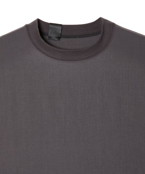 N.HOOLYWOOD COMPILE(N.ハリウッド コンパイル)の「CREW NECK T-SHIRT(Tシャツ/カットソー・メンズ・チャコール/ブラック・36/38/40)」の7枚目の写真