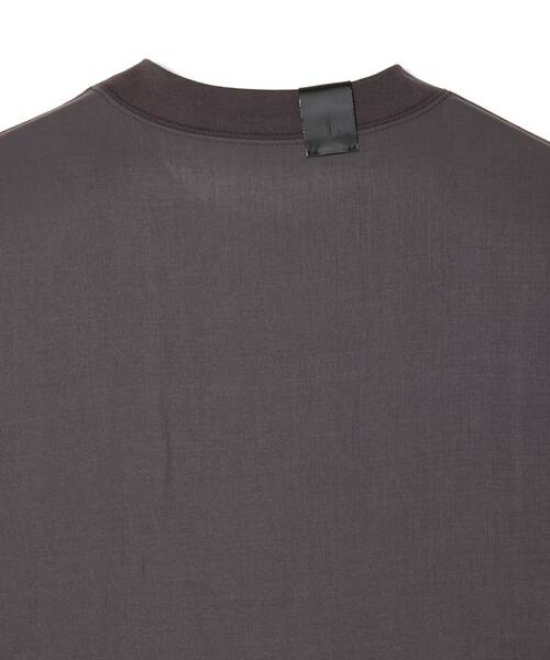 N.HOOLYWOOD COMPILE(N.ハリウッド コンパイル)の「CREW NECK T-SHIRT(Tシャツ/カットソー・メンズ・チャコール/ブラック・36/38/40)」の9枚目の写真