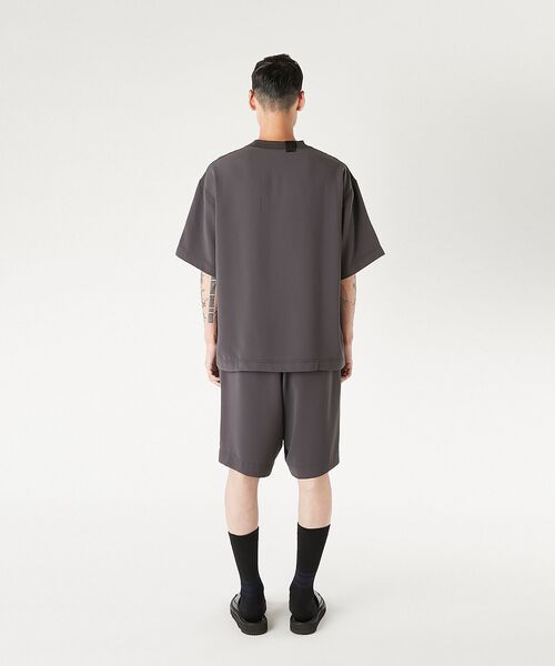 N.HOOLYWOOD COMPILE(N.ハリウッド コンパイル)の「CREW NECK T-SHIRT(Tシャツ/カットソー・メンズ・チャコール/ブラック・36/38/40)」の13枚目の写真
