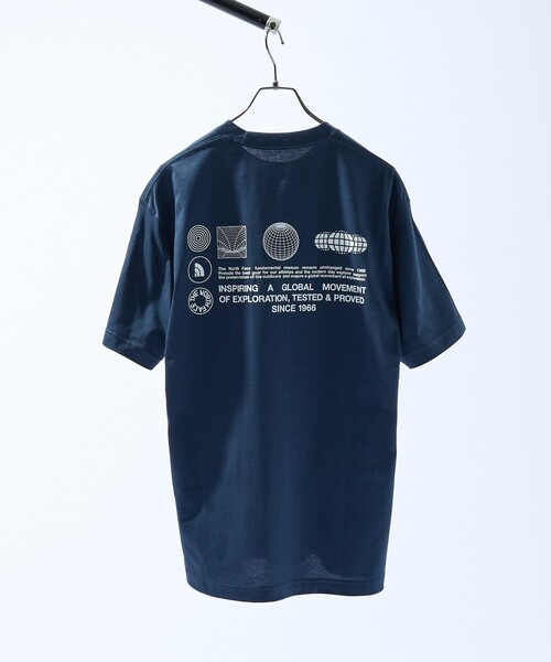THE NORTH FACE(ザノースフェイス)の「【THE NORTH FACE / ザ・ノース・フェイス】FD GLOBE GRID COTTON TEE /FDグローブグリッドコットンTシャツ / 半袖Tシャツ / ユニセックス(Tシャツ/カットソー・メンズ・ホワイト/ネイビー/ブラック・M/L)」の15枚目の写真