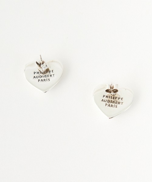 PHILIPPE AUDIBERT（フィリップ オーディベール）の「[PHILIPPE AUDIBERT/フィリップ オーディベール] WANDA ハートモチーフ シルバーピアス（ピアス（両耳用）・レディース・シルバー・ONE SIZE）」の10枚目の写真