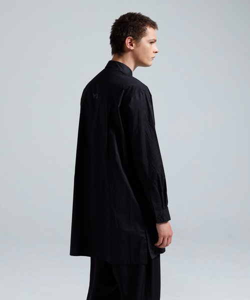 Y-3(ワイスリー)の「Y-3 ADAPTIVE COTTON SHIRT(シャツ/ブラウス・メンズ・ブラック・LARGE/MEDIUM/SMALL/X-SMALL)」の2枚目の写真